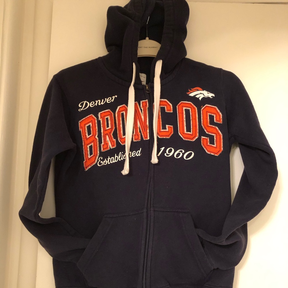 Women’s NFL Denver Broncos Zip Up Hoodie